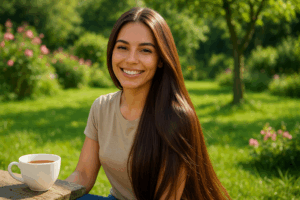 Unlock Radiant Hair with Tea