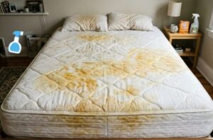 How to Clean Yellow Stains from Mattress: 3 Magic DIY Recipes!