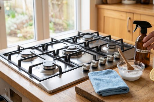 homemade recipes to clean the stove