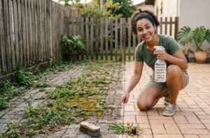 homemade recipe to clean roof moss