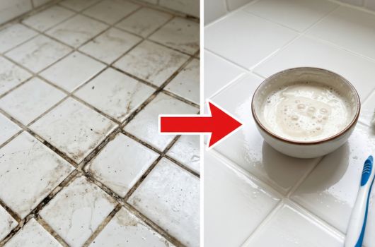 receitas caseiras para limpar rejunte