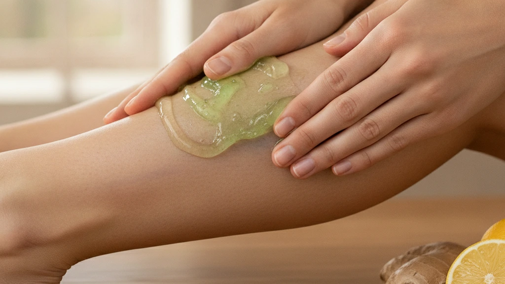 Aloe vera e gengibre contra varizes em casa
