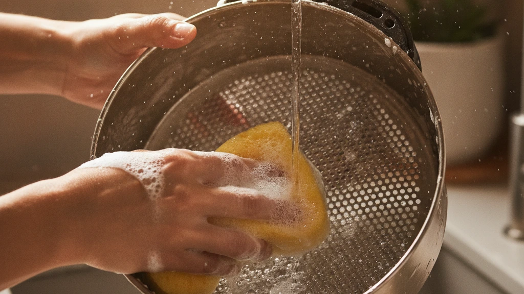 Como limpar a cesta da air fryer