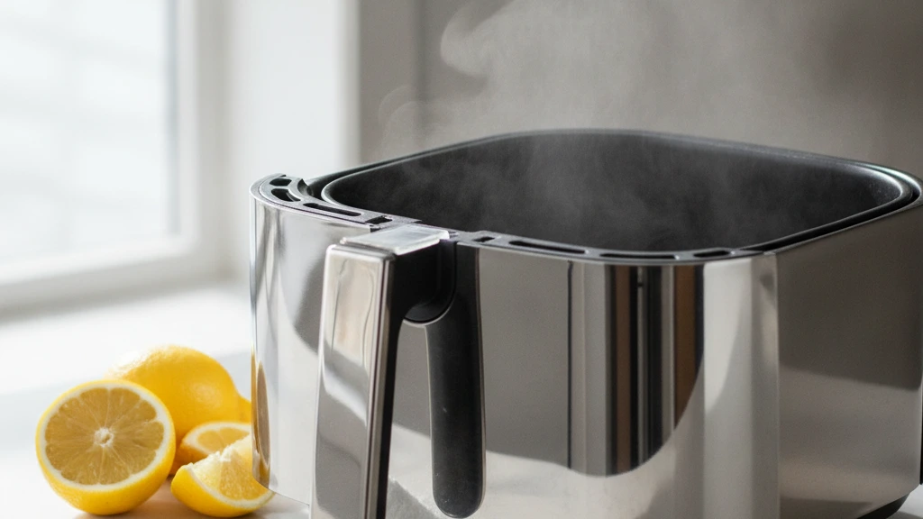 Limpeza Profunda da Air Fryer com Ingredientes Caseiros