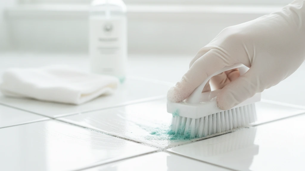 Remover bolor em azulejos e rejunte