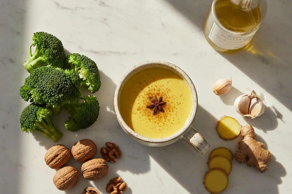 Alimentos naturais que aliviam a inflamação no joelho
