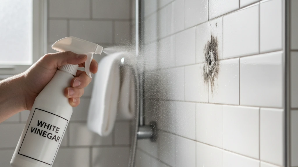 Como eliminar bolor do banheiro com vinagre branco