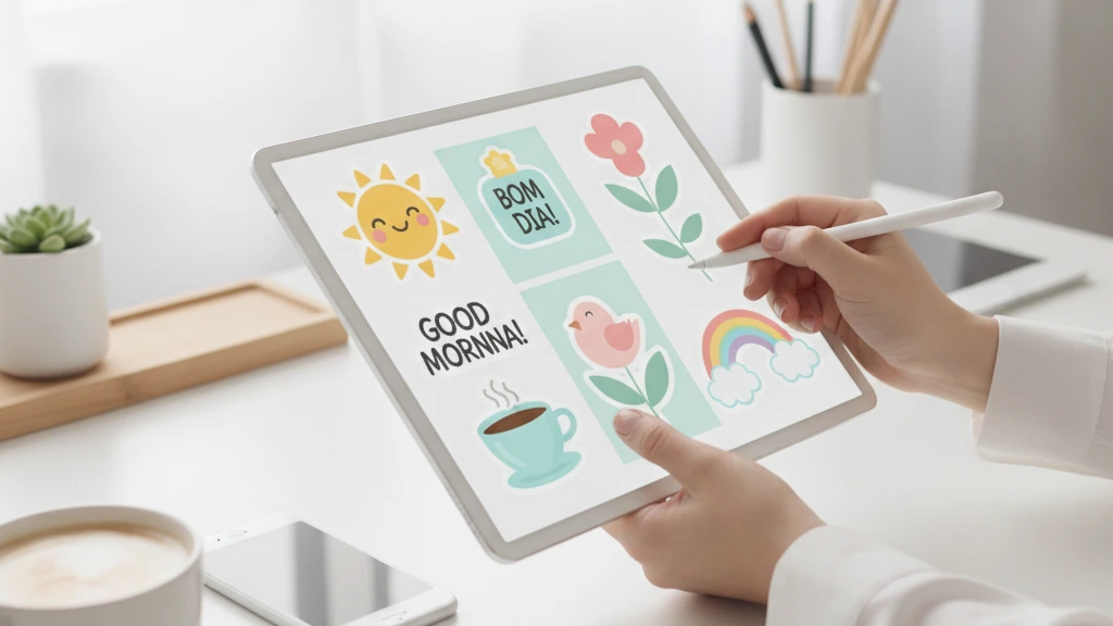 Melhores apps para criar e compartilhar stickers de bom dia