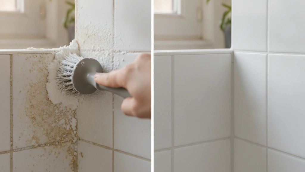 Passo a passo para remover mofo e sujeira do rejunte em casa