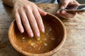 receita caseira para unhas quebradiças