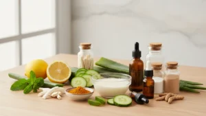 Ingredientes naturais que eliminam manchas de idade efetivamente