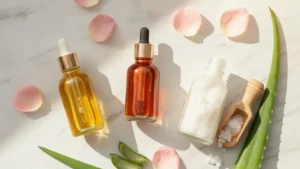 Óleos e cremes naturais para apertar braços