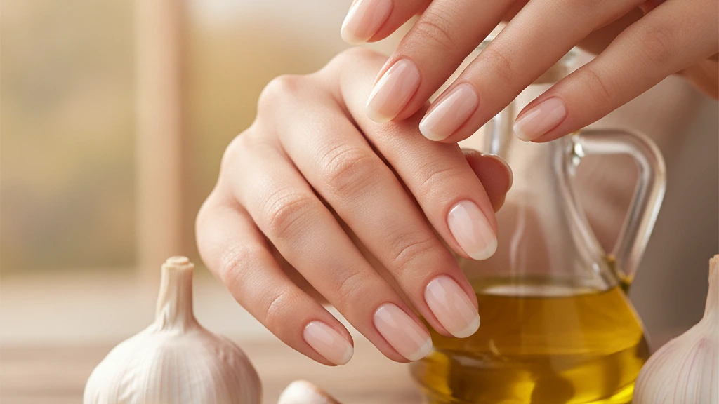 Receita Natural com Alho e Azeite para Fortalecer Unhas